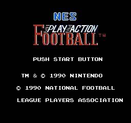 NES Play Action Football